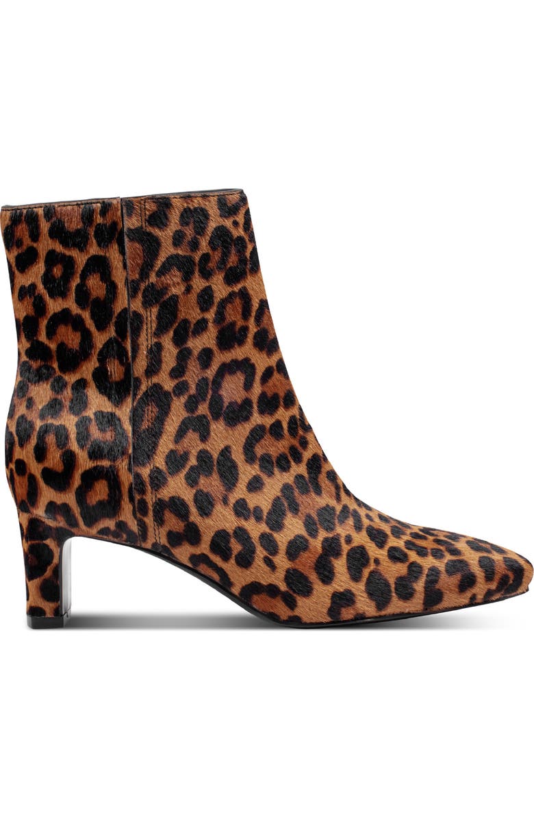 Rockport Marisaly Genuine Calf Hair Bootie, Alternate, color, Dark Natural