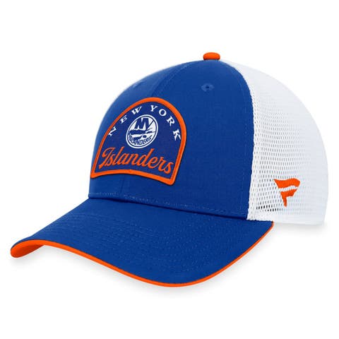 Men's Fanatics Branded Royal/White New York Islanders Fundamental Adjustable Hat