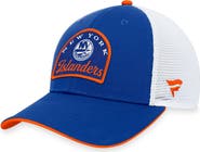 FANATICS Men's Fanatics Branded Royal/White New York Islanders Fundamental Adjustable Hat