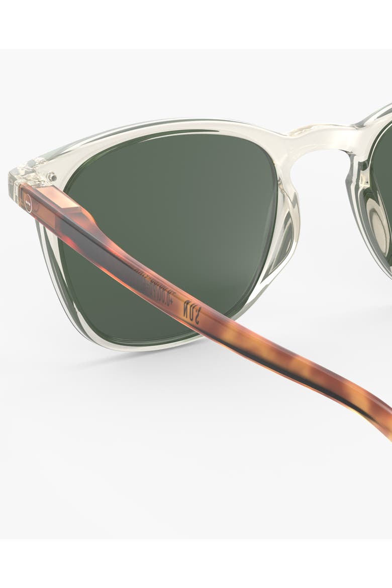 #E 49mm Trapeze Sunglasses, Alternate, color, Sandstorm Polarized
