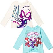 Marvel Spidey and His Amazing Friends 2-Piece Long Sleeve T-Shirts