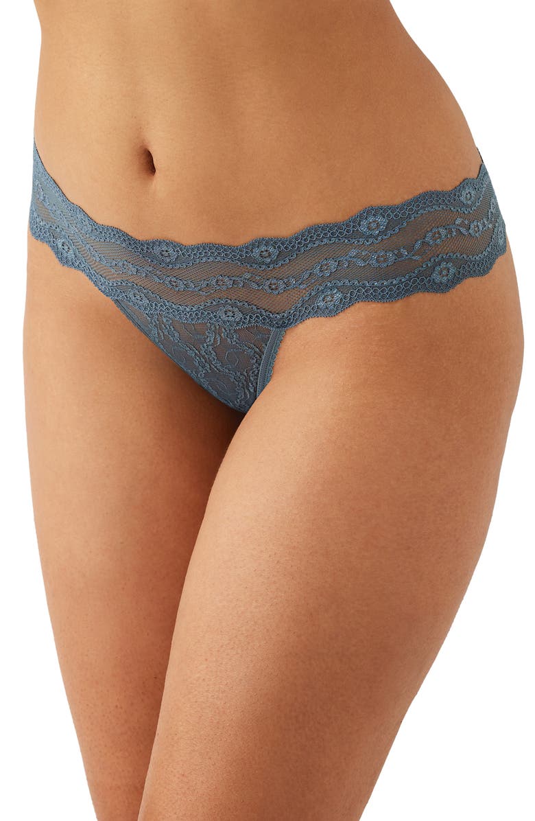 b.tempt'd by Wacoal 'Lace Kiss' Thong, Alternate, color, 