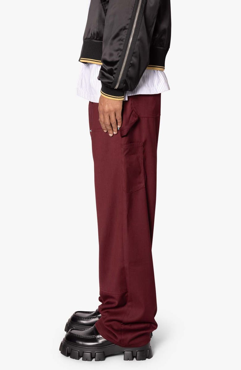 mnml Ultrabaggy Cotton Gabardine Carpenter Pants, Alternate, color,