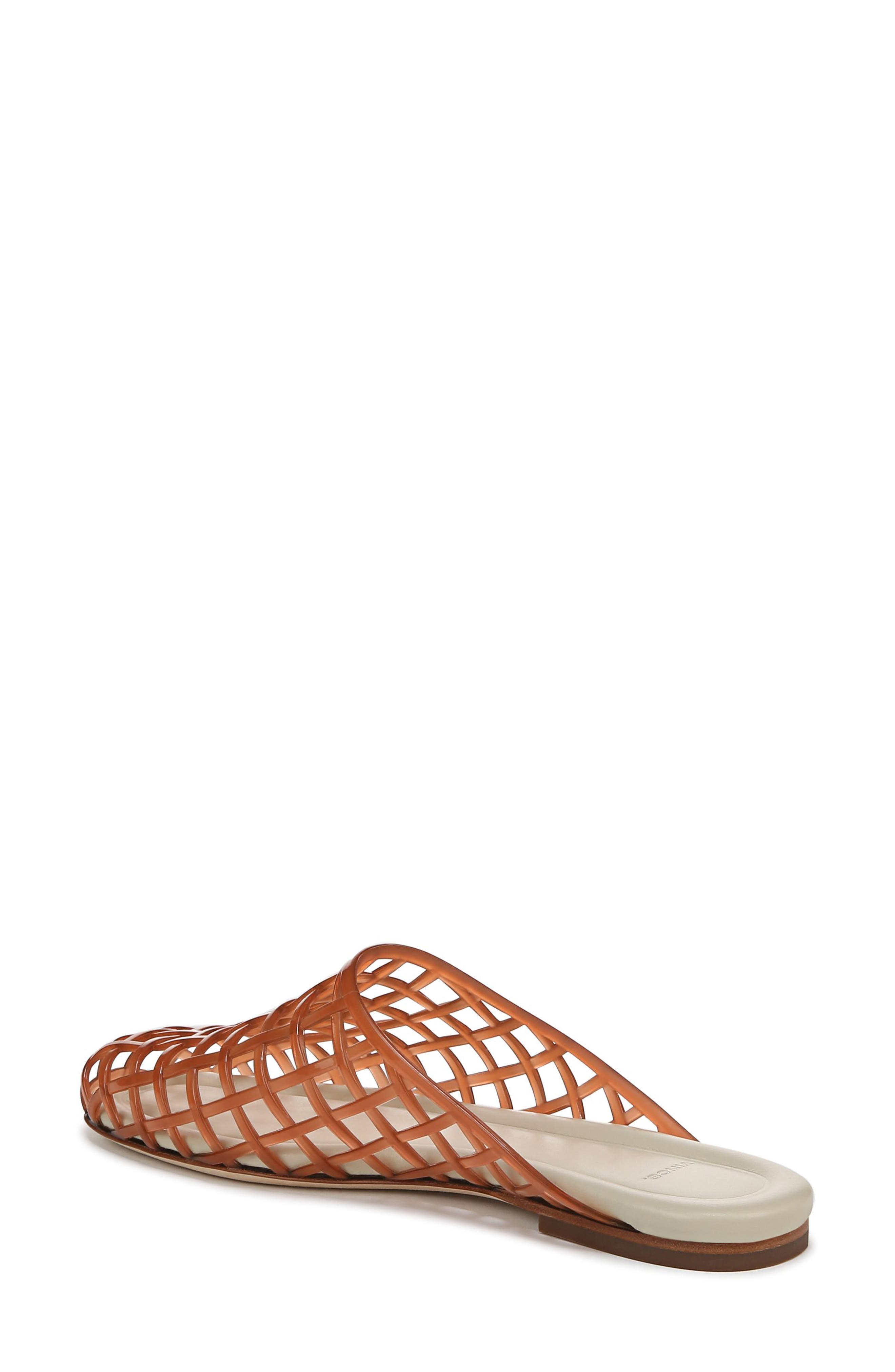 Barcelona Jelly Cage Mule, Alternate, color, DK AMBER
