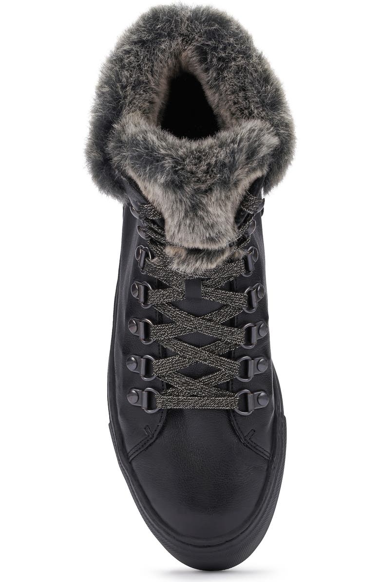 Mephisto Ginou Faux Fur Lined High Top Sneaker, Alternate, color,