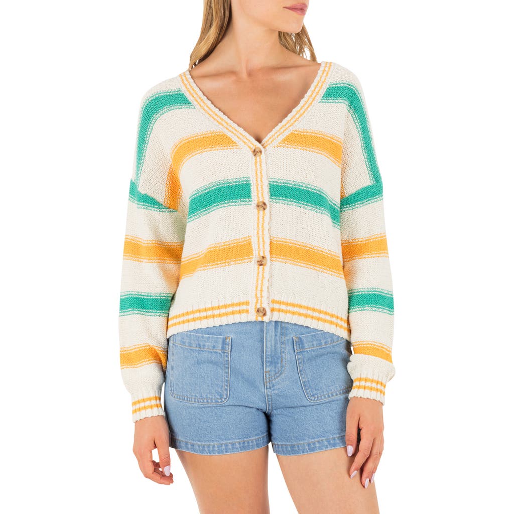 Hurley Key West Cardigan In Multi
