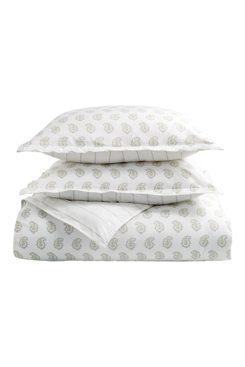 Paisley Comforter & Sham Set, Alternate, color, SAGE