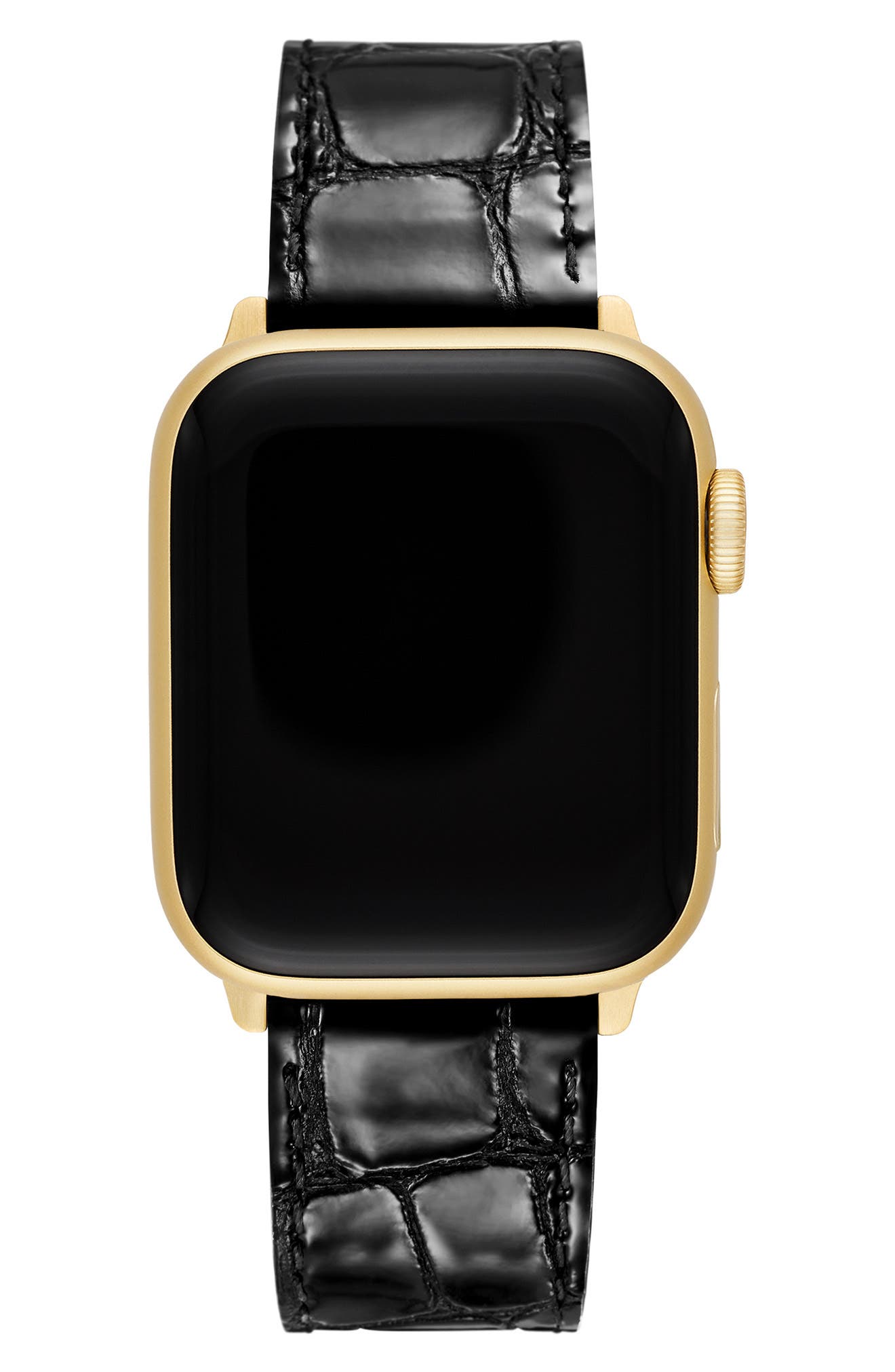 michele watch black and gold