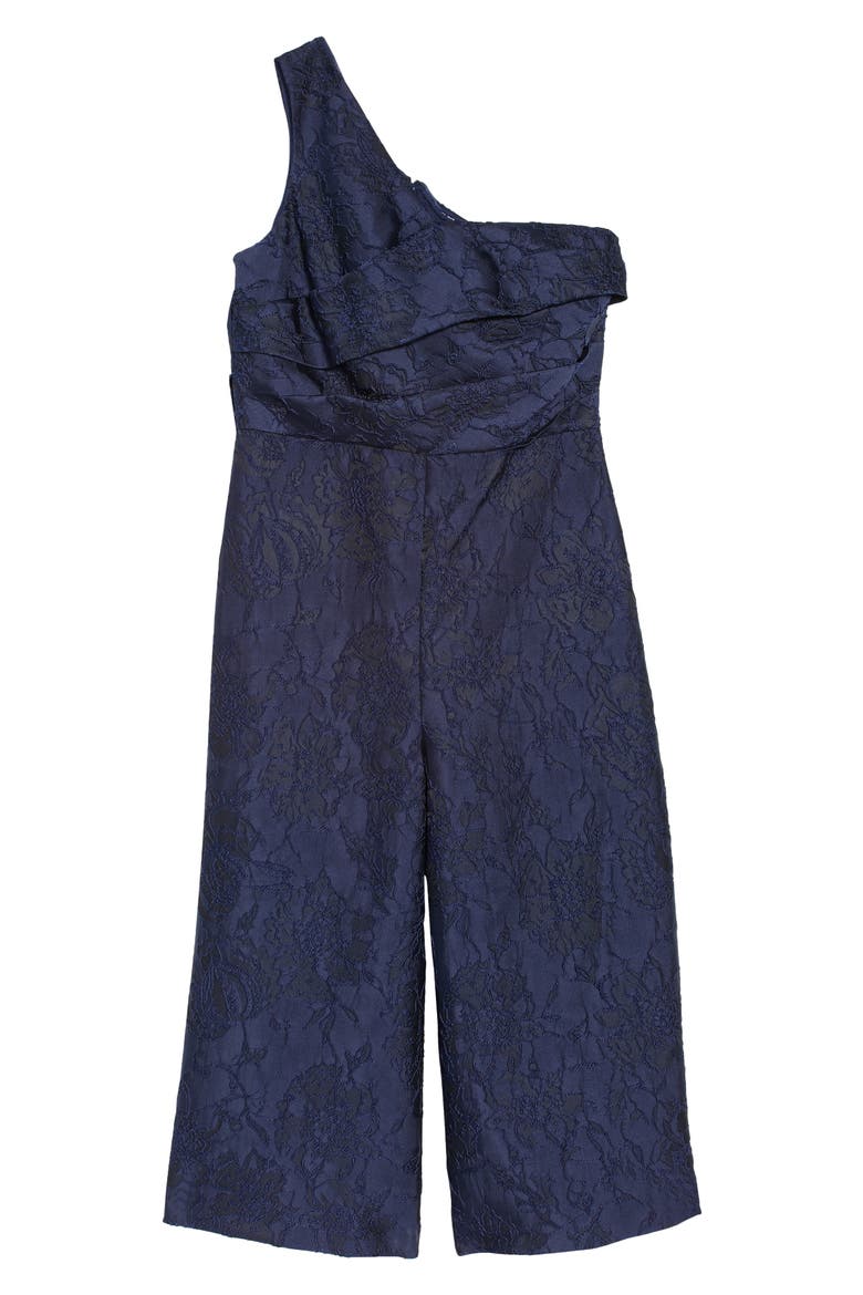 Pandora One-Shoulder Wide Leg Jumpsuit, Alternate, color, MIDNIGHT