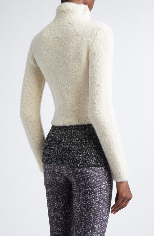 Diesel ® M-eleonere Alpaca Blend Zip Cardigan In Multi