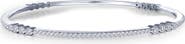 Lafonn Platinum Bonded Simulated Diamond Classic Bangle Bracelet