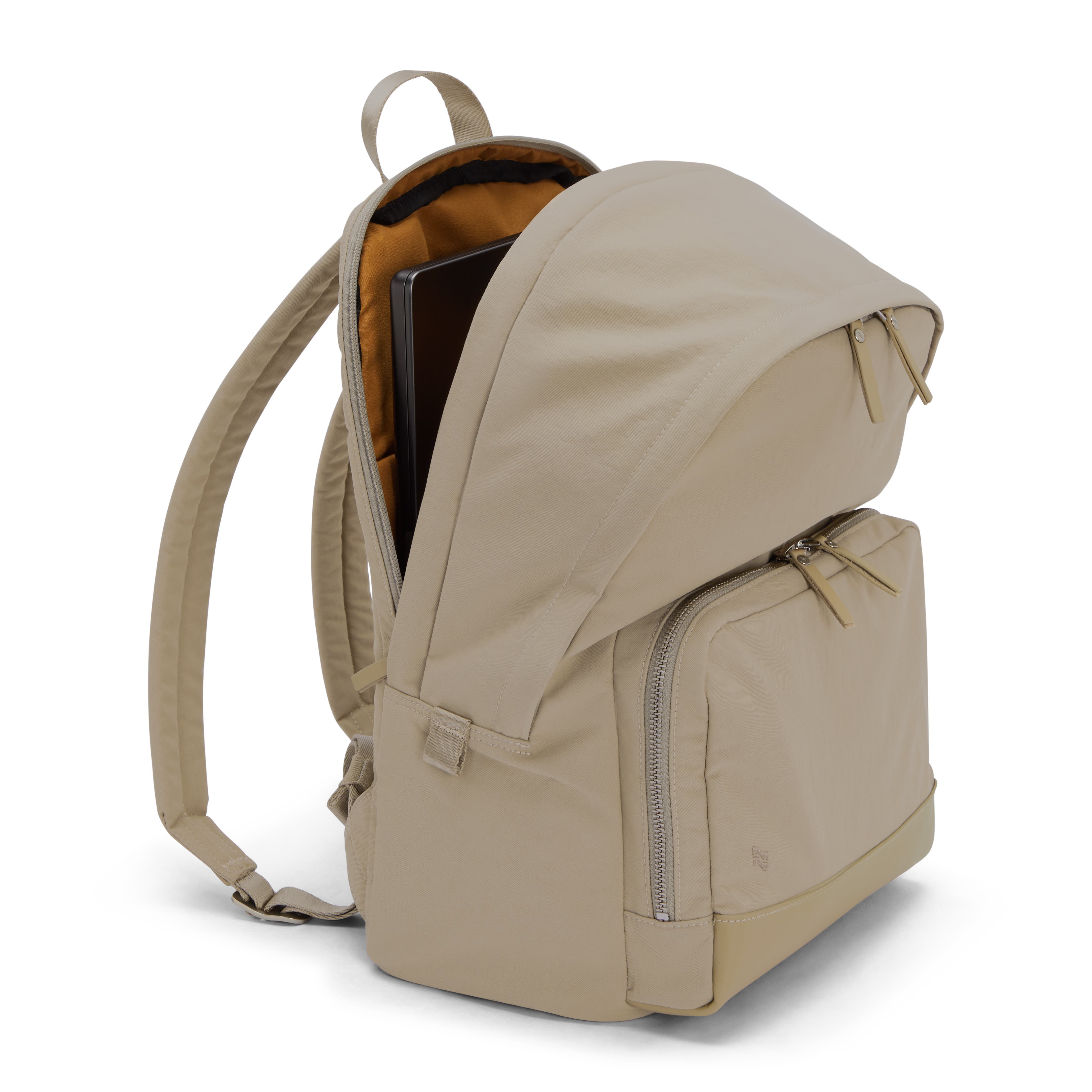 SEMO Backpack Modern Commuter  with Laptop Compartment, Alternate, color, Tierra Taupe