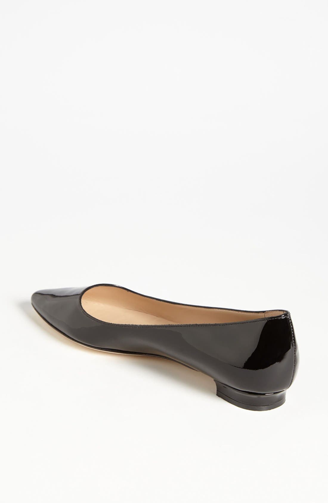 'Titto' Flat, Alternate, color, BLACK