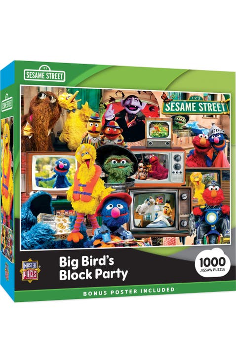 Sesame Street Block Party 1000pc Puzzle