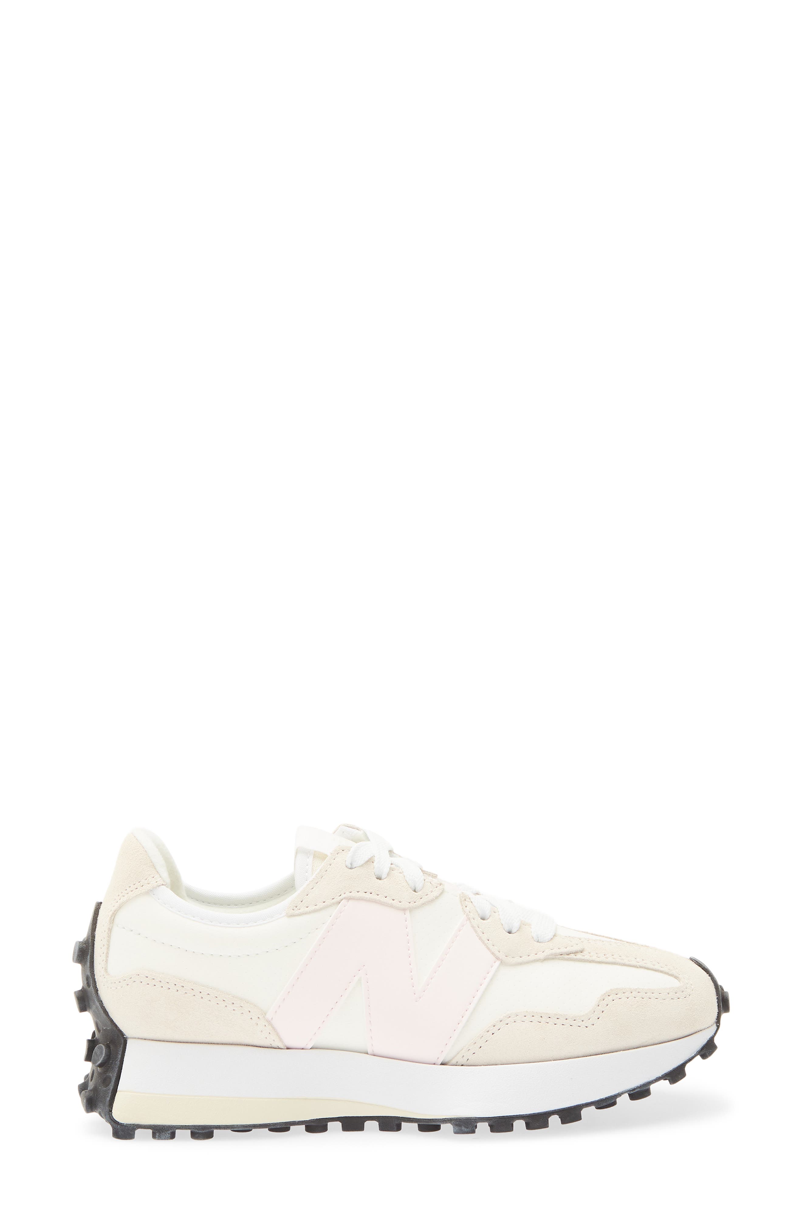 327 Sneaker, Alternate, color, SEA SALT/PINK SALT