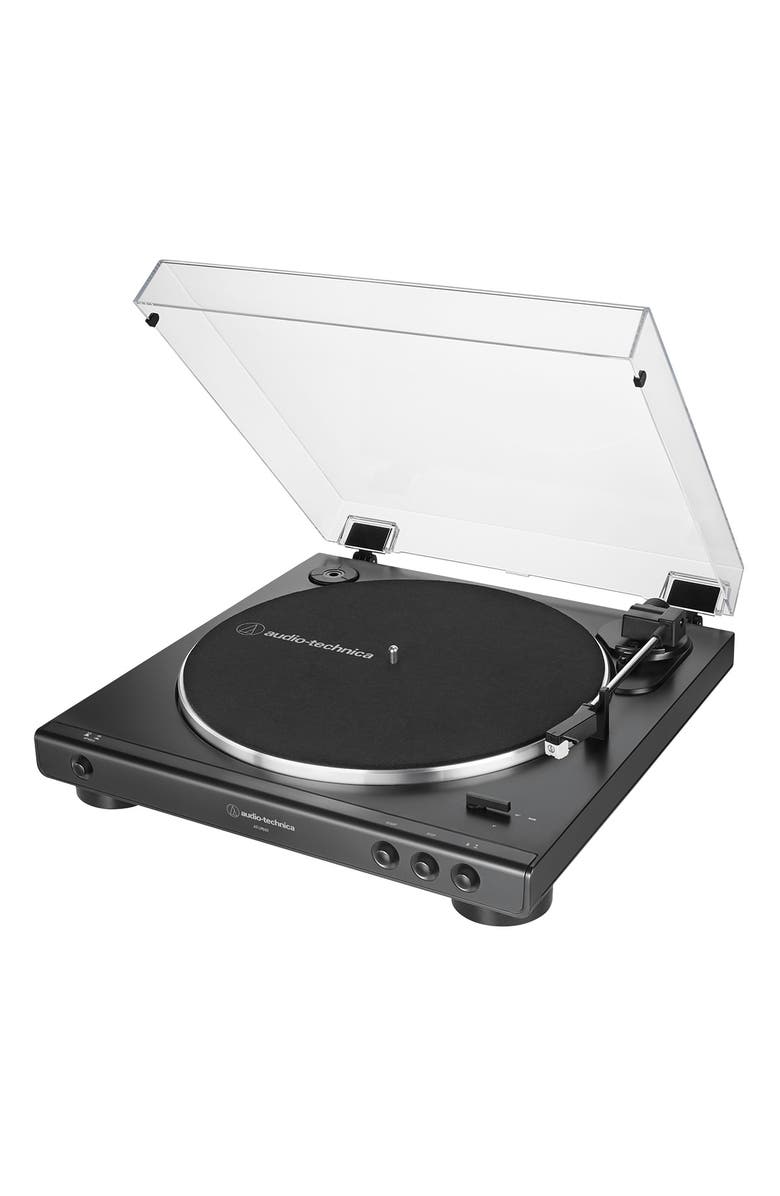 Audio-Technica AT-LP60X Fully Automatic Belt-Drive Stereo Turntable, Alternate, color, Black