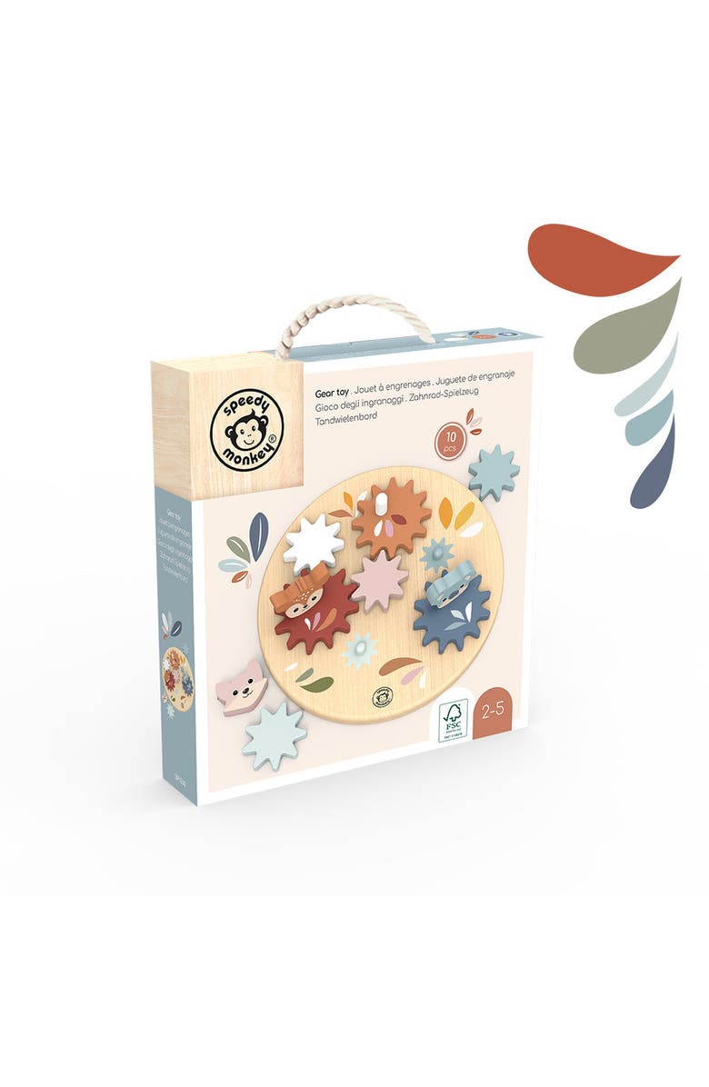 Speedy Monkey Gear Toy, Alternate, color, Multi