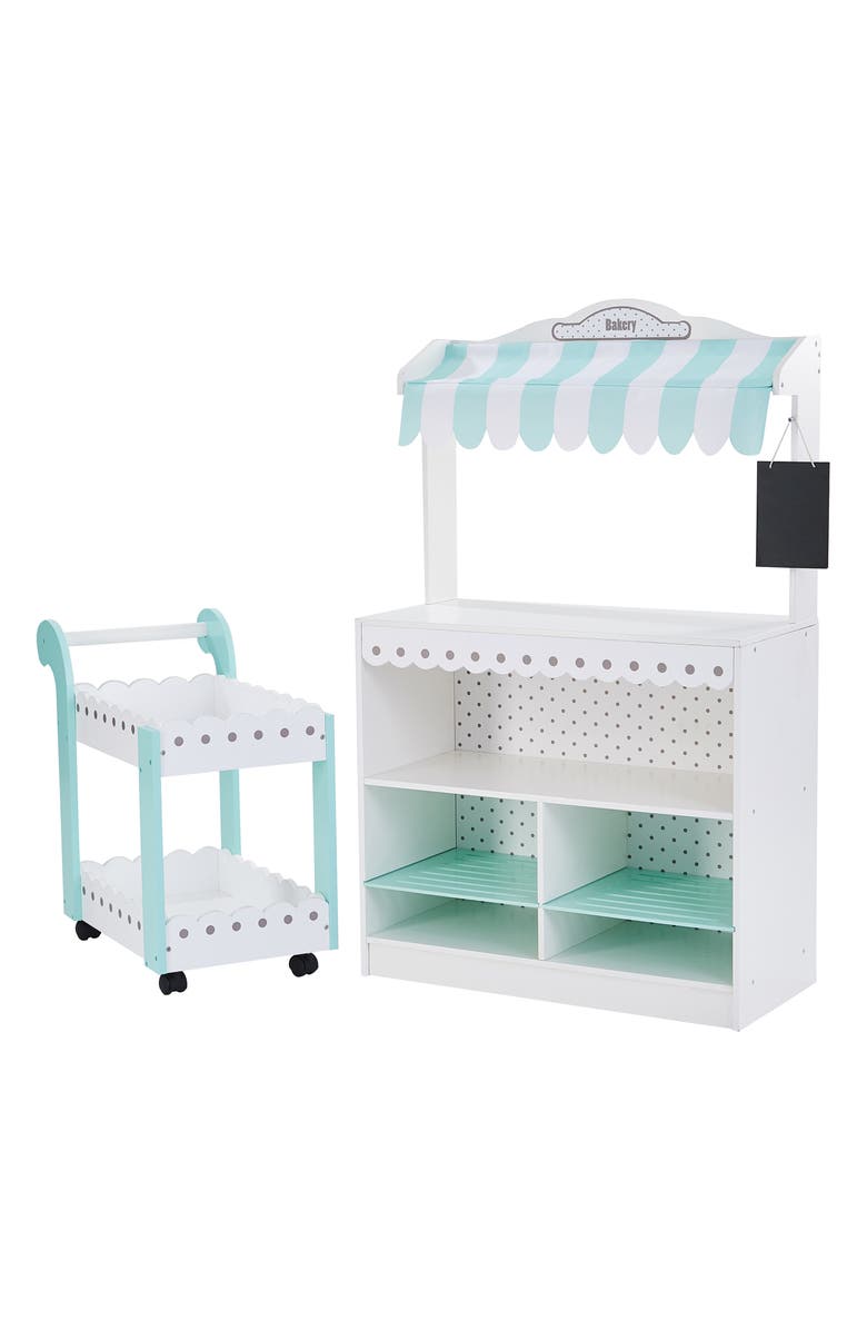 Teamson Kids My Dream Bakery Playset, Main, color, White / Petrol