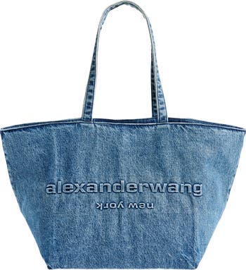 夏のレジャーに☆【alexanderwang】 Punch デニムトート Alexander Wang Medium Punch Denim Tote | Nordstrom