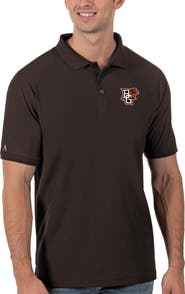 ANTIGUA Men's Antigua Brown Bowling Green St. Falcons Legacy Pique Polo