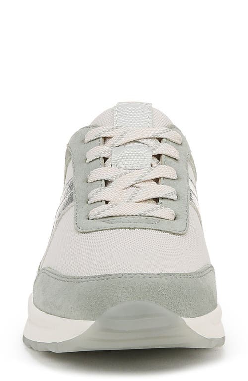 Naturalizer Shay Sneaker In White/pistachio Green