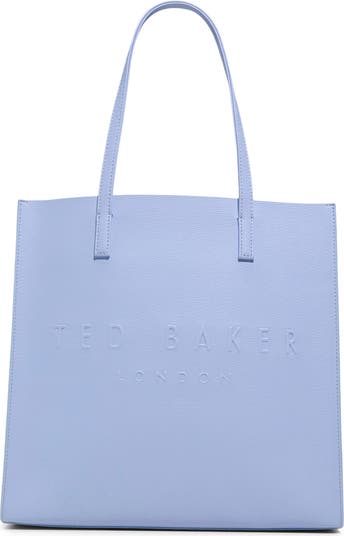 TED BAKER ☆ トートバッグ Soocon SOOCON - Crosshatch Faux Leather Icon Tote Bag