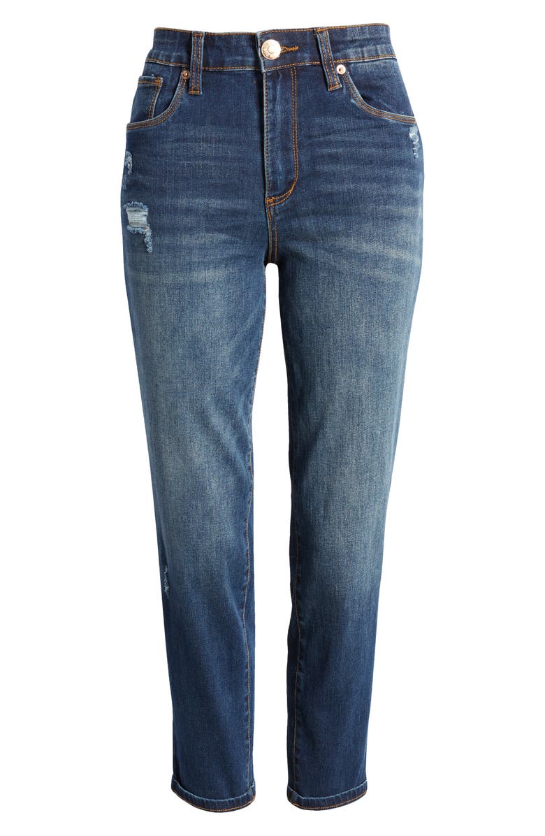 STS Blue Caroline High Waist Crop Straight Leg Jeans, Alternate, color, 