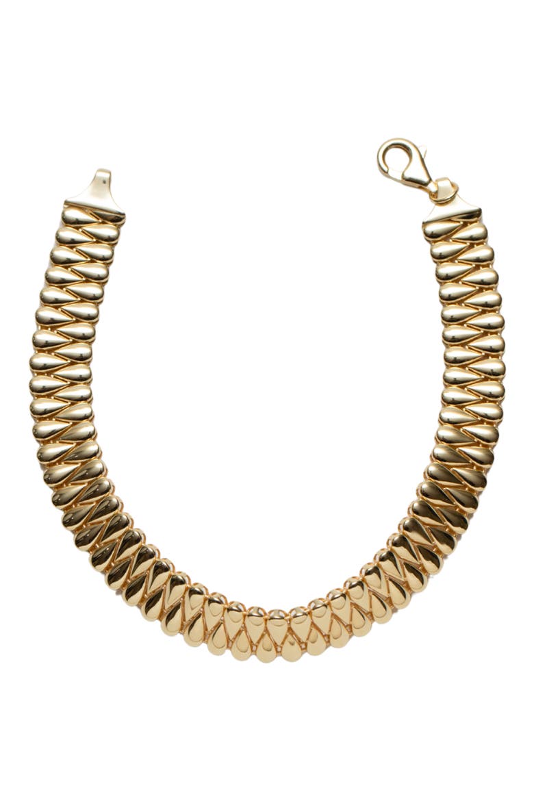 Pointed Link Bracelet, Main, color, GOLD