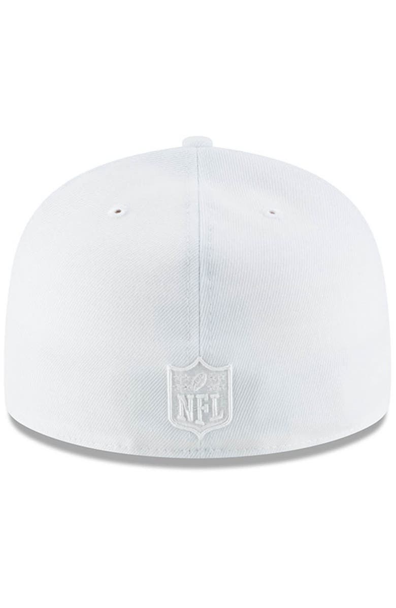 New Era Men's New Era Detroit Lions White on White 59FIFTY Fitted Hat, Alternate, color,