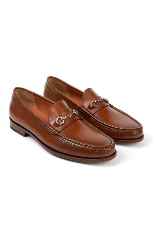 Anthony Veer Torino Bit Loafer In Sunlit Oak Tan