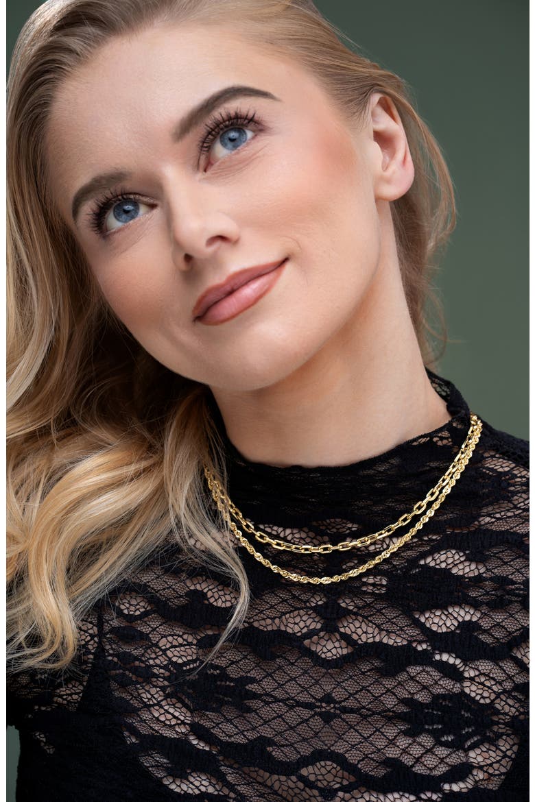 14K Gold Chain Necklace (Nordstrom Exclusive), Alternate, color, 14K YELLOW GOLD