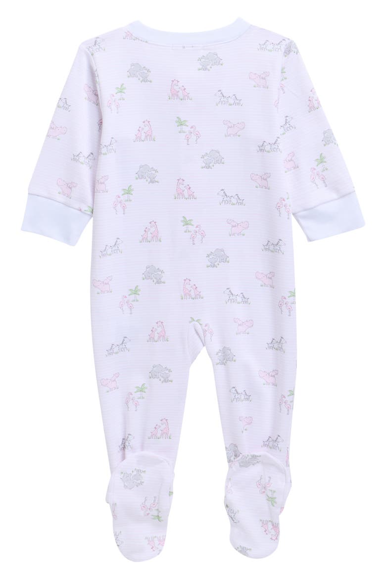 Print Zip Pima Cotton Hoodie, Alternate, color, MULTI PINK