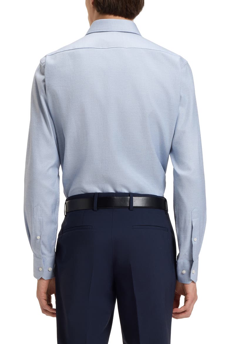 H-Hank Slim Fit Dress Shirt, Alternate, color, LT PAST/BU