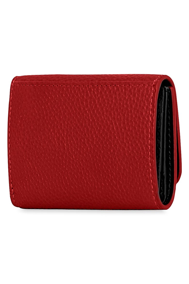 Insider Compact Leather Trifold Wallet, Alternate, color, SIREN