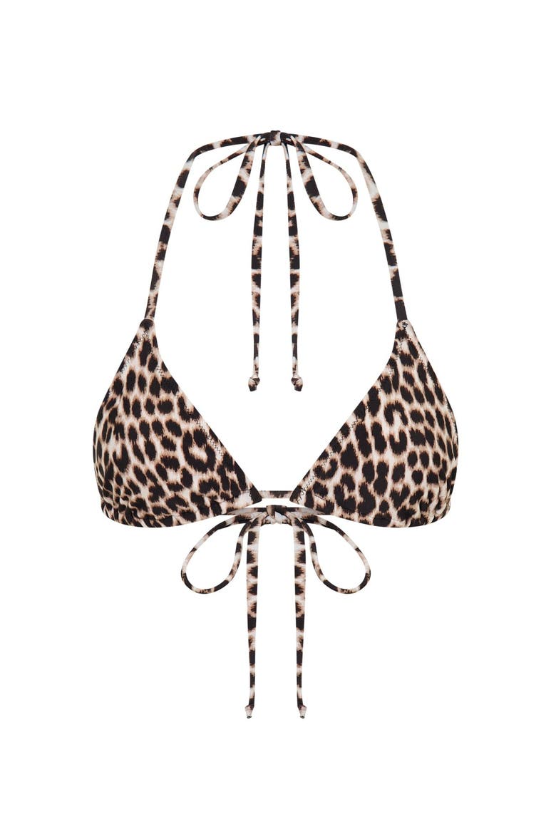 Rio Swim Top, Main, color, Leopard