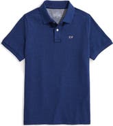 vineyard vines Kids' Edgartown Piqué Performance Polo