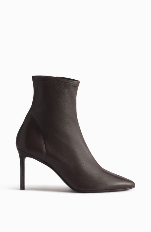 Co Ankle Heel Boot In Brown