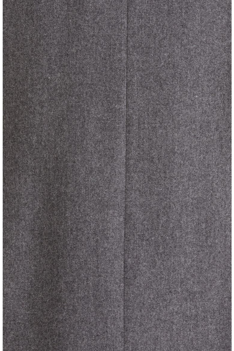 4-Bar Wool & Cashmere Flannel Sport Coat, Alternate, color, MED GREY