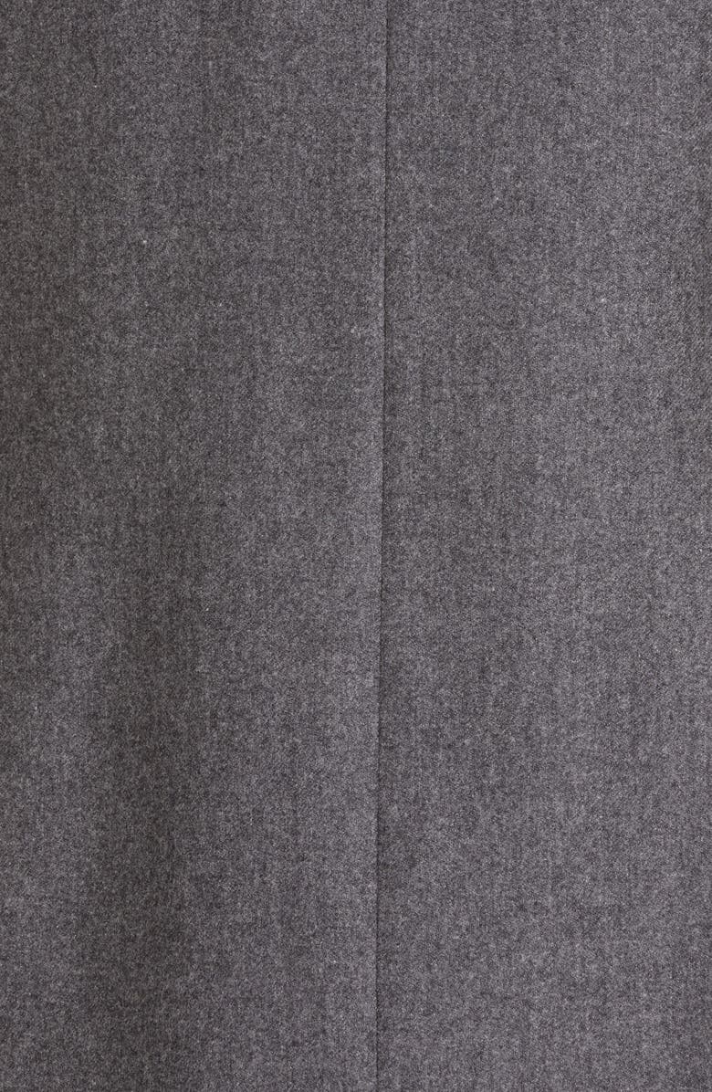 Thom Browne 4-Bar Wool & Cashmere Flannel Sport Coat, Alternate, color, Med Grey