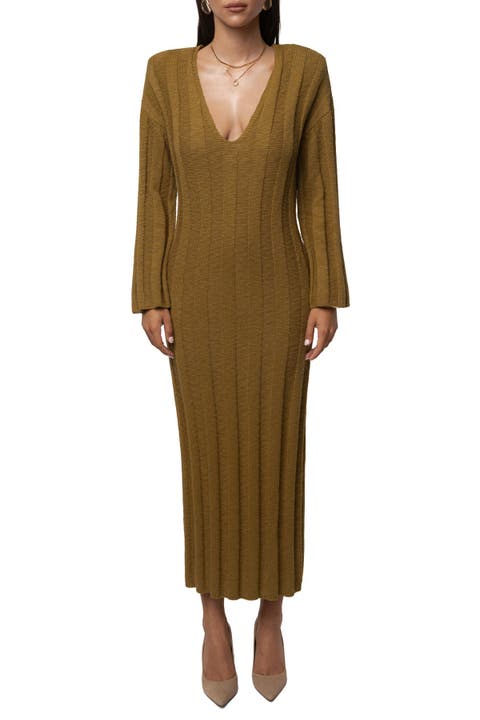 Warm Drift Knit Dress