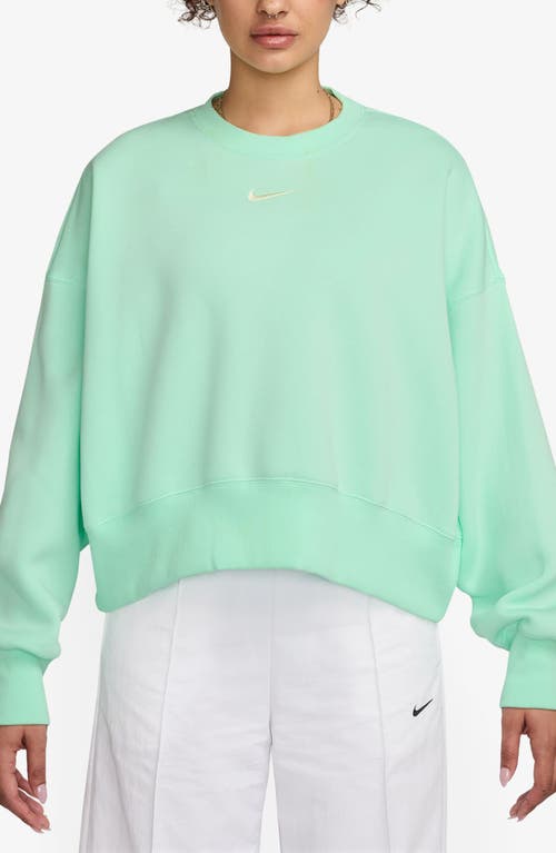 Nike Phoenix Fleece Crewneck Sweatshirt In Multi