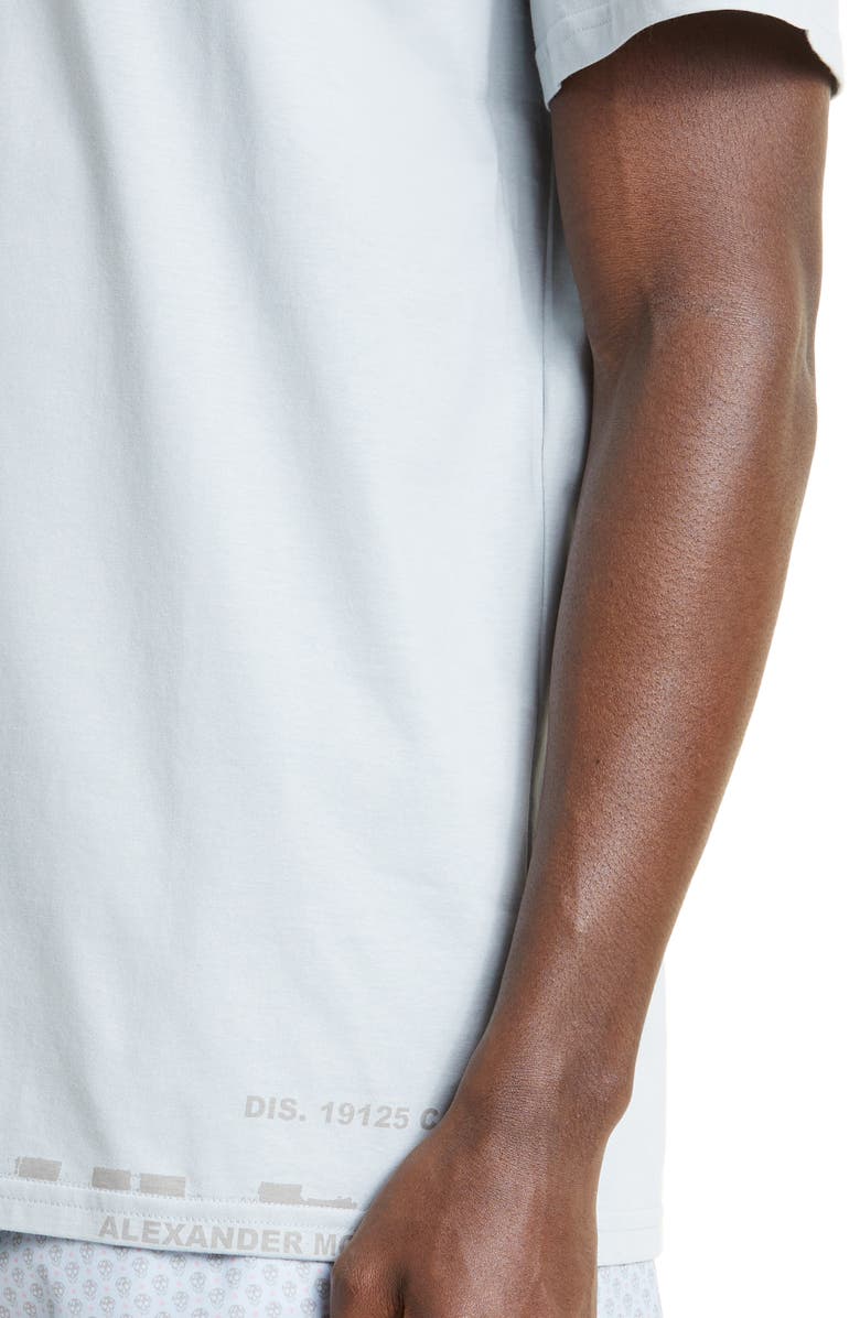 McQueen Graffiti Logo Cotton Graphic Tee, Alternate, color,