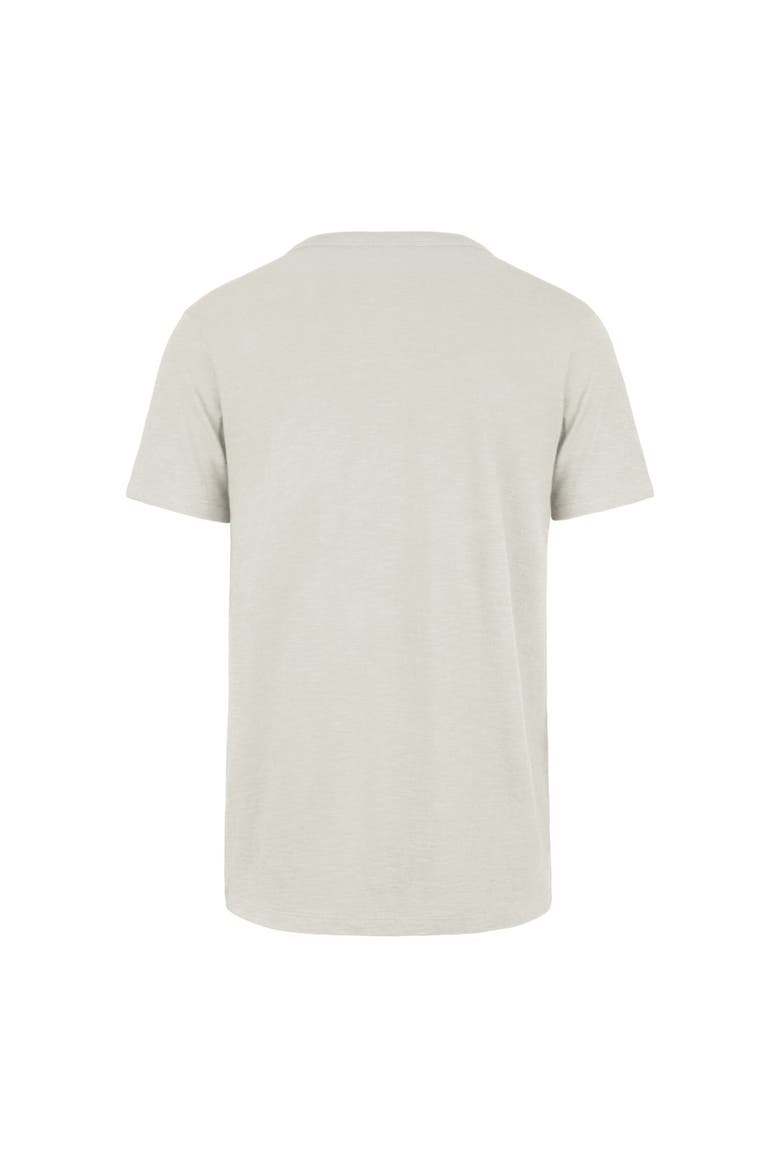 Men's '47  Natural Las Vegas Raiders Head On Scrum Slub T-Shirt, Alternate, color, Natural