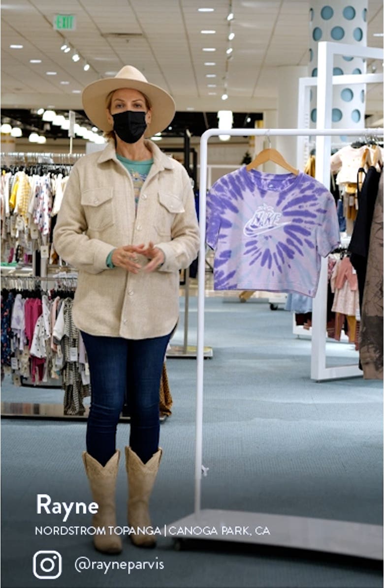 Sportswear Crop Graphic Tee, sales video thumbnail