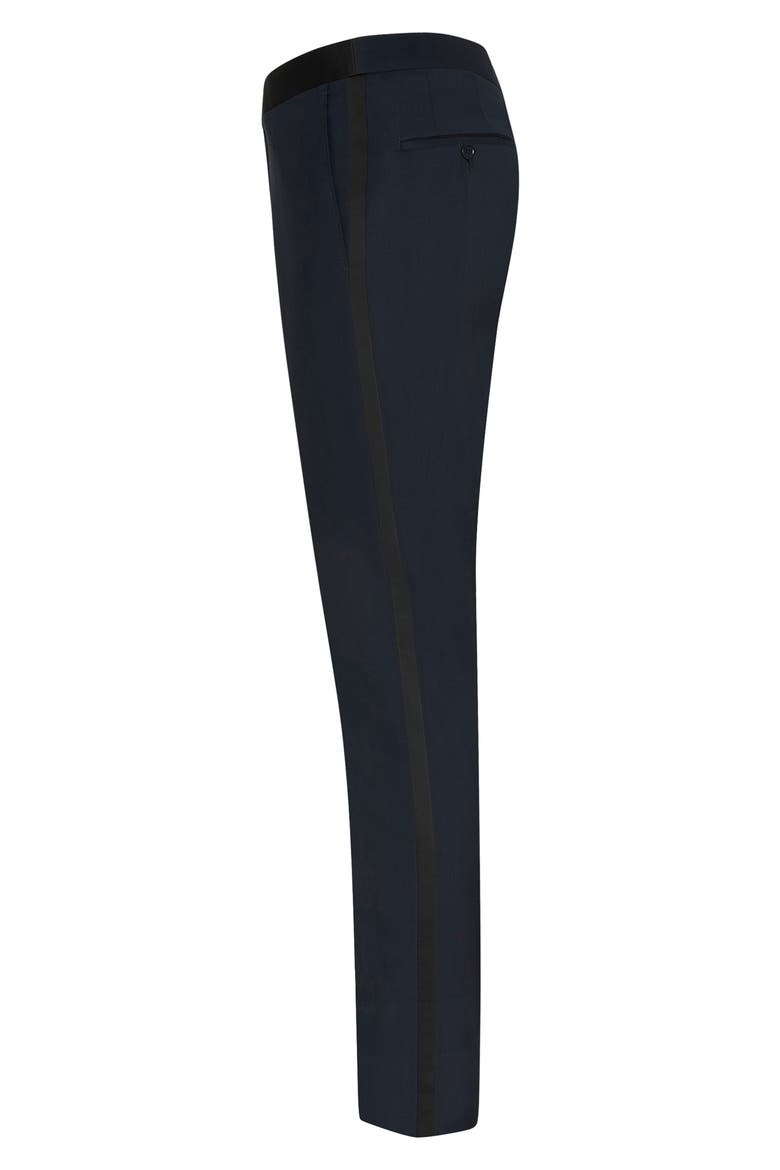 Water Repellent Ice Wool Tuxedo, Alternate, color, NAVY