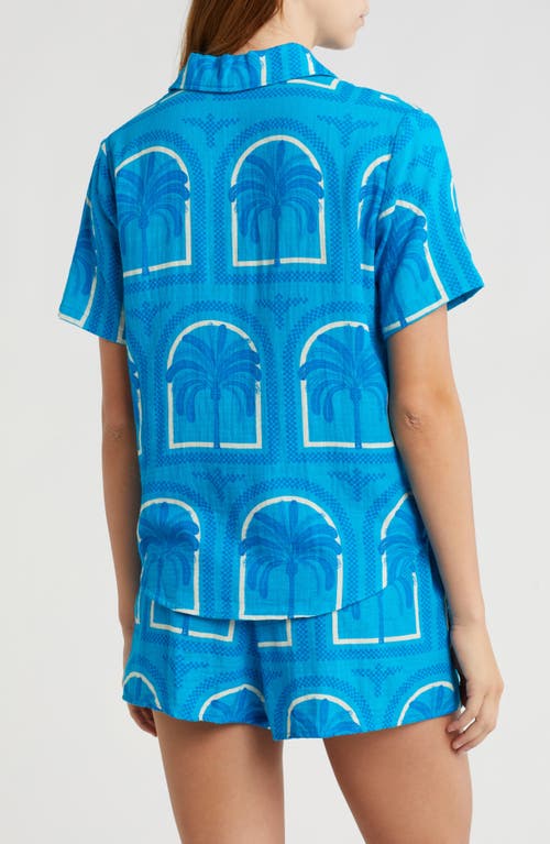 Kilo Brava Print Cotton Short Pajamas
