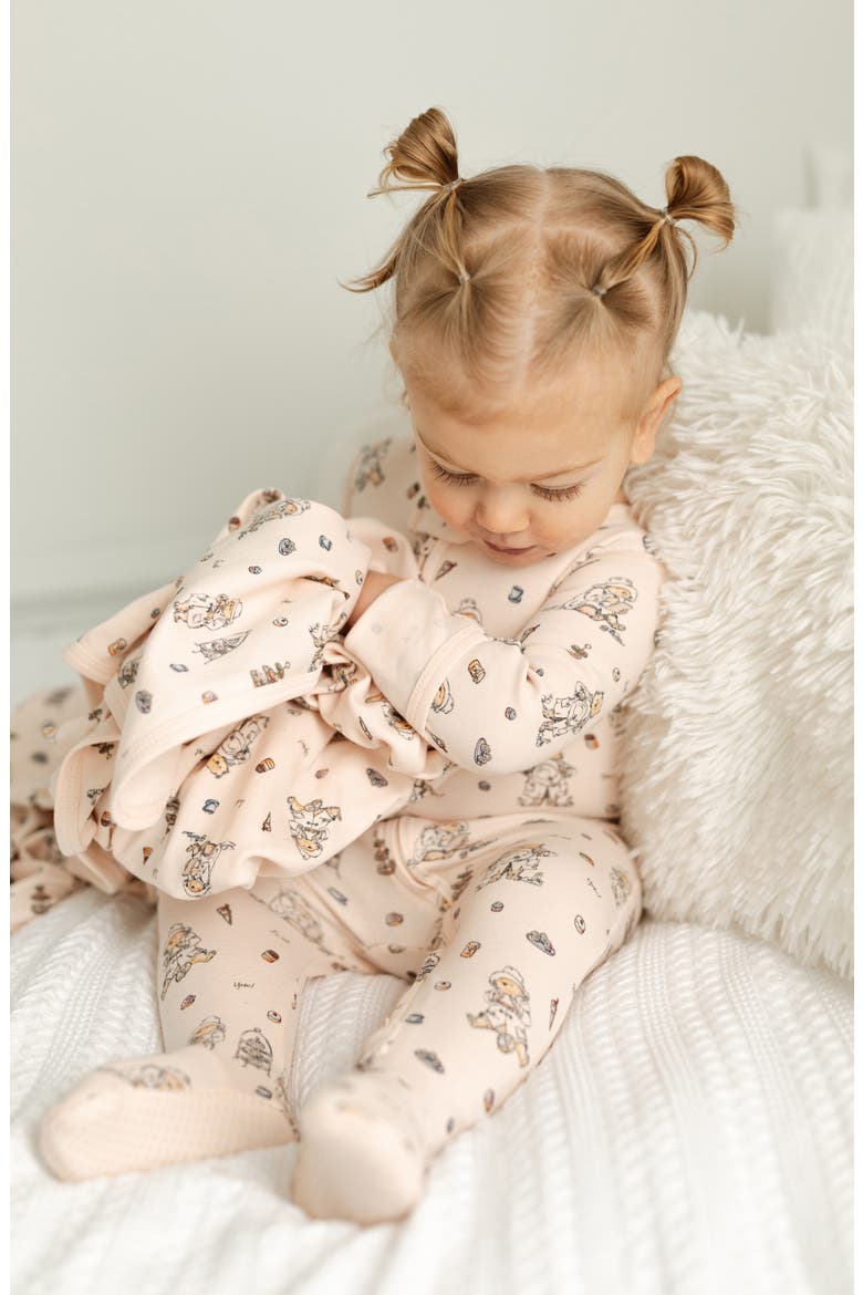 Organic Cotton Blanket, Alternate, color, SWEET PADDINGTON