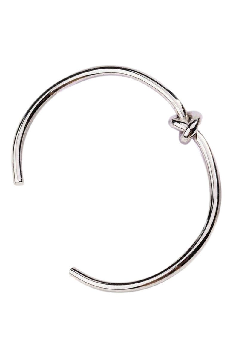 Hollywood Sensation Love Knot Bracelet -Gold Knot Bracelet, Alternate, color, Silver