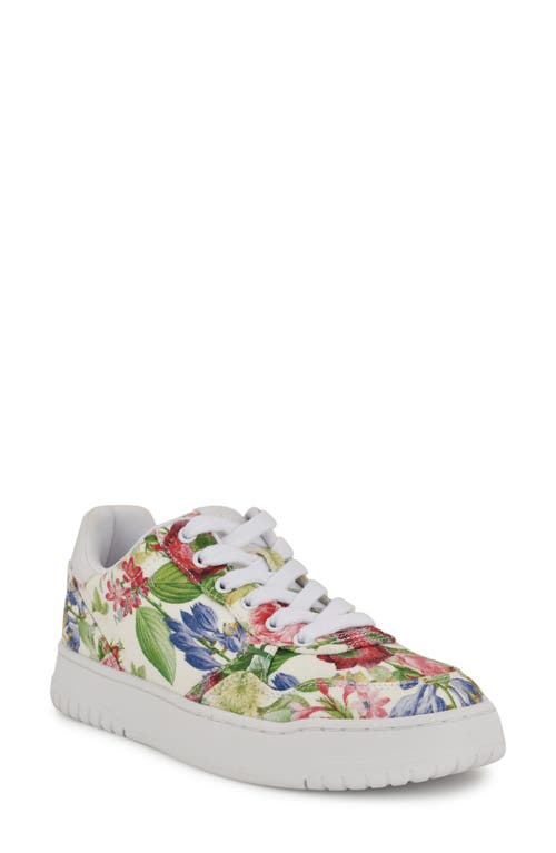 Shop Nine West Nenya Sneaker In White