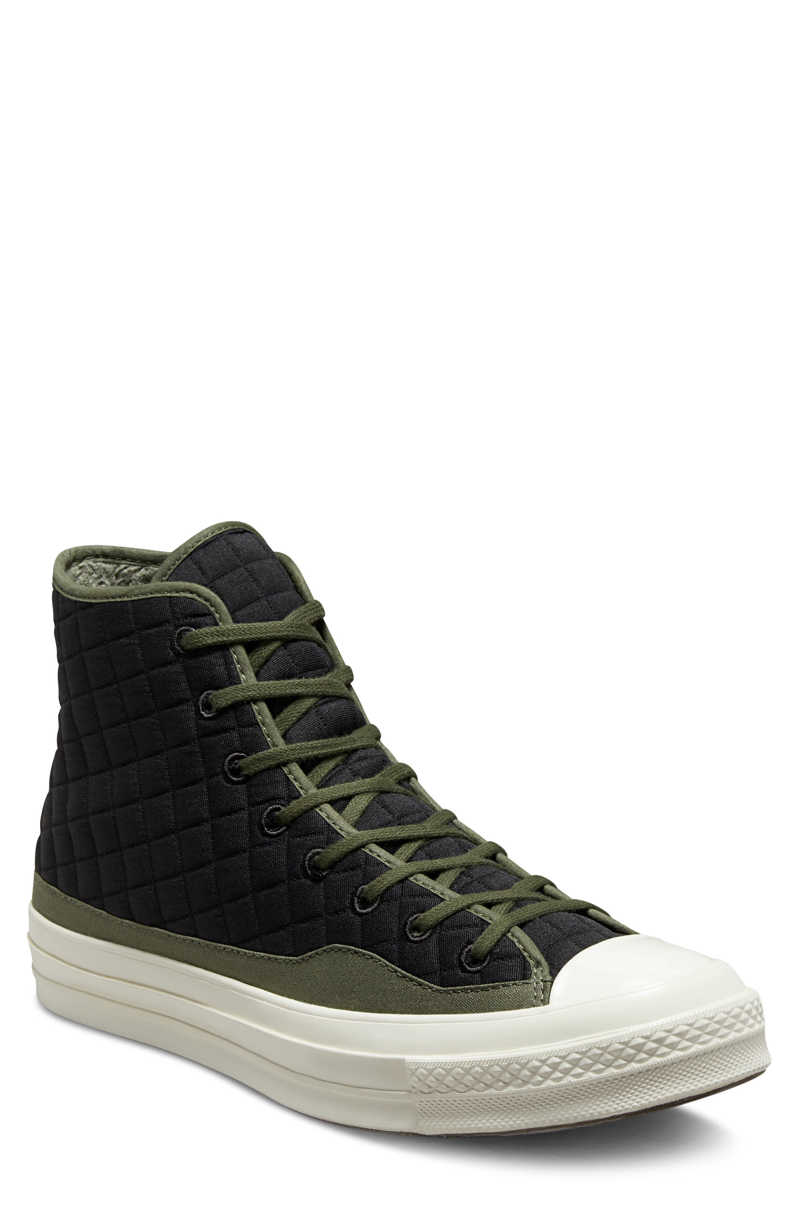Converse Gender Inclusive Chuck 70 Hi Faux Fur Lined Sneaker, Main, color, 
